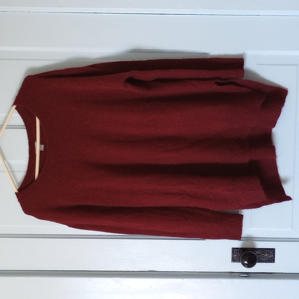 2 for$18! Burgundy Falls Creek sweater. Size large